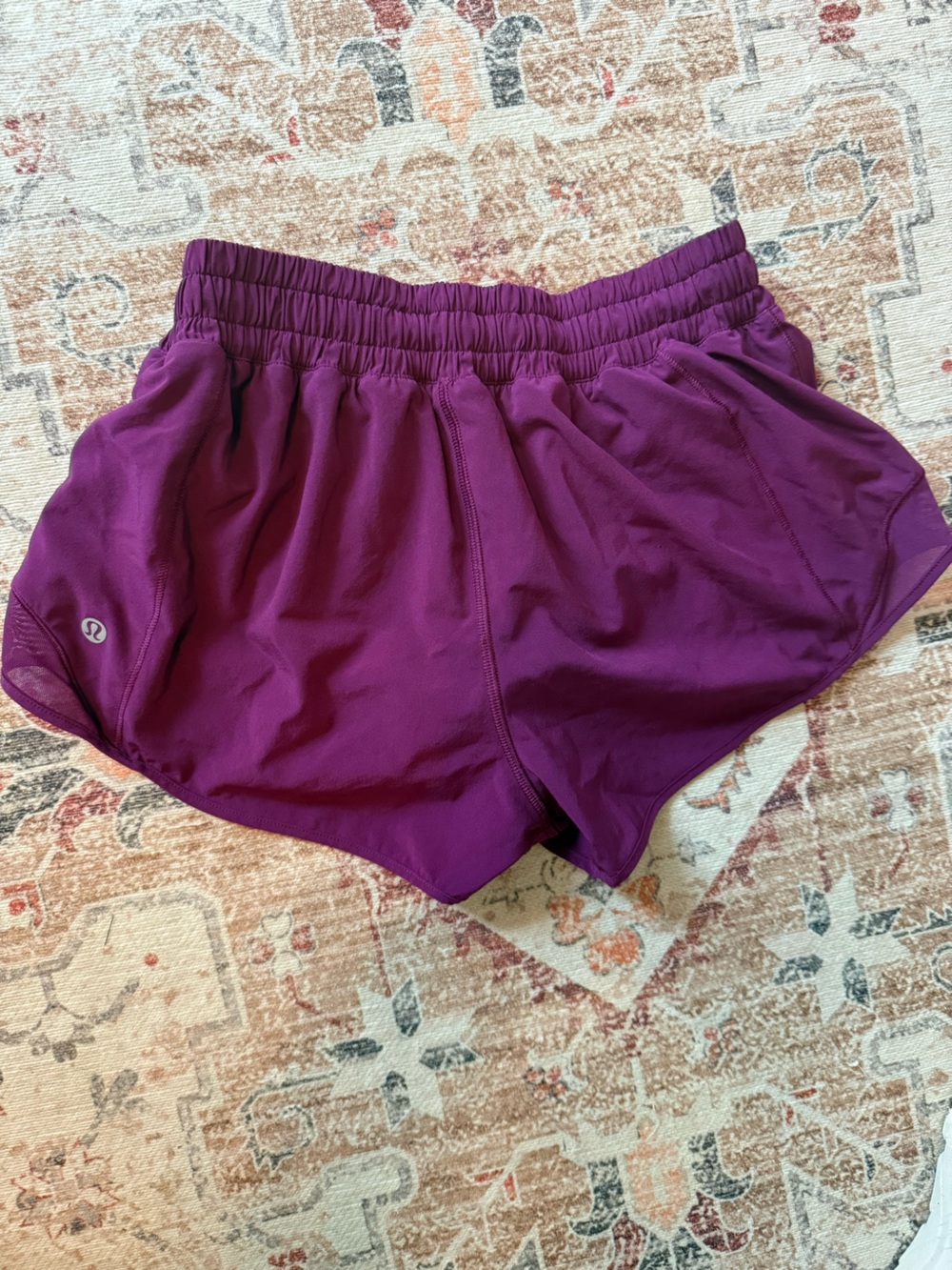 lululemon athletica Plum Purple Athletic Running Shorts